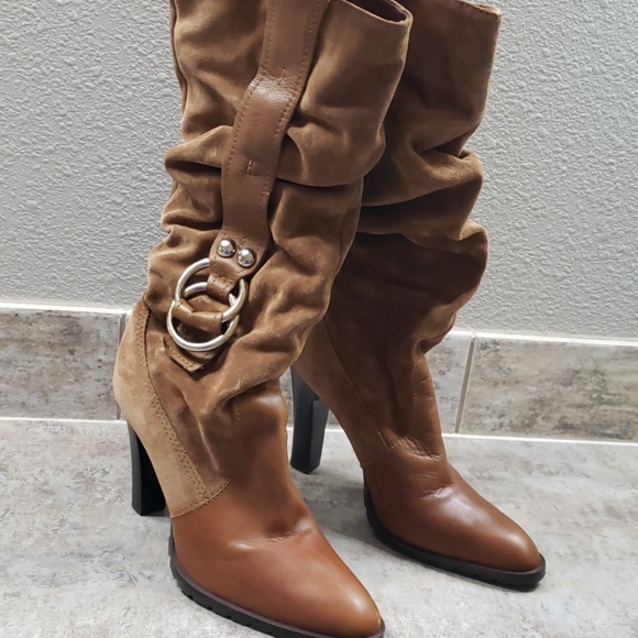 Jessica Simpson Western Calf Boots - Picture 1 of 5